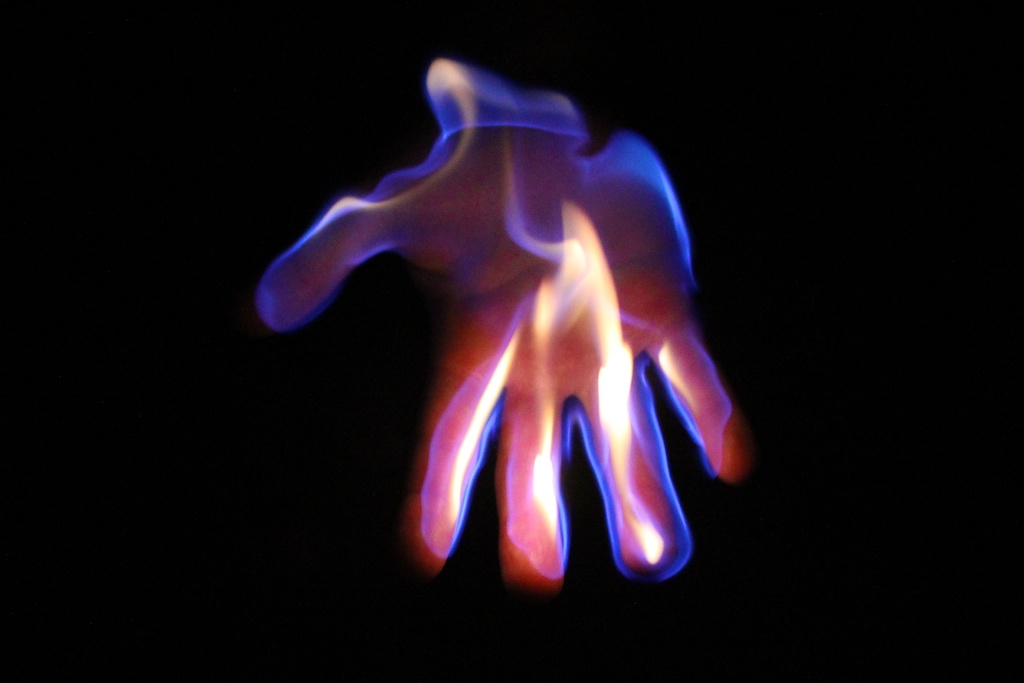 Hand On Fire