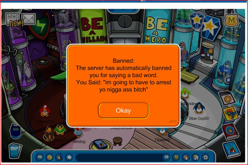 How I got banned from club penguin