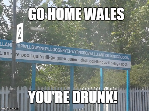 Image result for welsh is a silly language